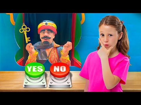 Настя ищет Папу в лабиринте