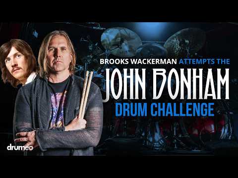 Brooks Wackerman vs. The Led Zeppelin Drum Challenge
