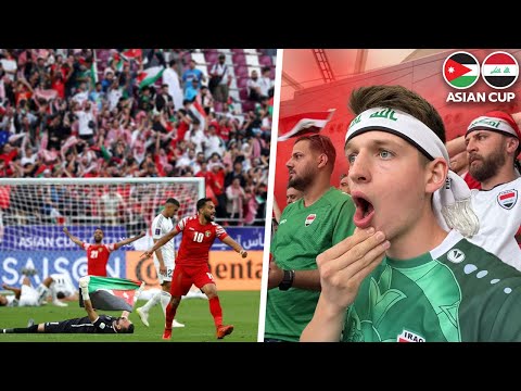 THE MOMENT JORDAN SCORE 90+5 and 90+7 to KNOCK IRAQ OUT