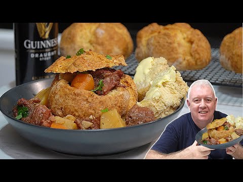 IRISH Stew SODA Bread Bowls – The ULTIMATE Cosy Comfort Food