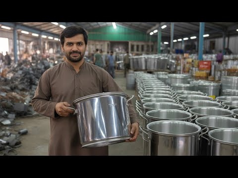 Unbelievable Recycling Process of Making Largest Cooking Pots | Factory Mass Production 