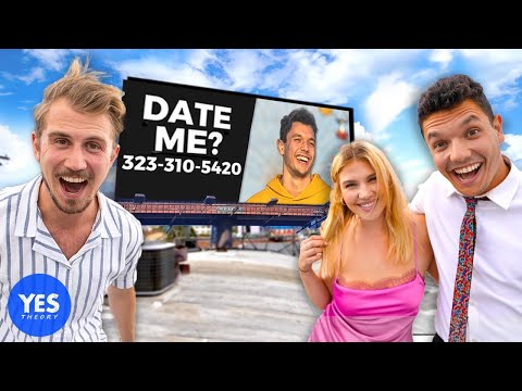 STRANGERS FIND LOVE USING OUR BILLBOARD