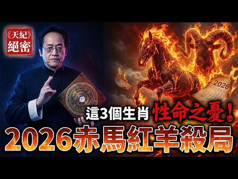 倪海廈《天紀》絕密推演：2026年「赤馬紅羊」殺局！這3個生肖若不懂「物理格物」，恐有性命之憂！#命理解析 #倪海廈 #天幹地支 #人生轉運 #流年運勢 #易經 #國學智慧 #taiwan