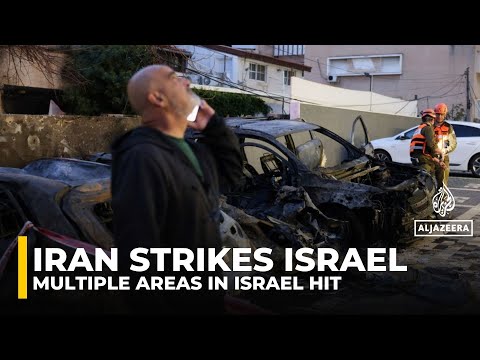 Iranian missiles and Hezbollah rockets hit multiple areas in central and northern Israel
