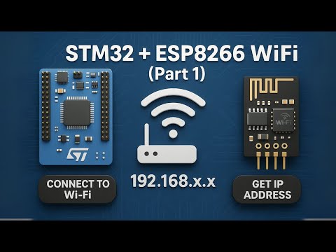 Integrating STM32 with ESP8266 (#1) : Establishing WiFi Connection