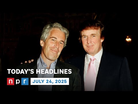 WSJ: Trump Was Told His Name Appeared In DOJ's Epstein Files | NPR News Now