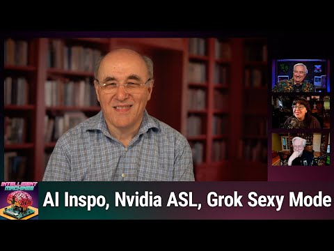 Stephen Wolfram - AI Inspo, Nvidia Signs, Grok Sexy Mode