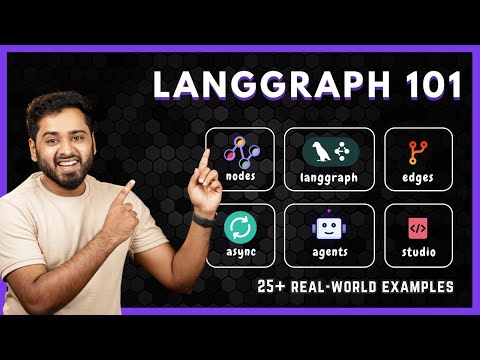 LangGraph Crash Course For Beginners 2025 | Full 8 Hour Course | LangGraph 0.4V LATEST!