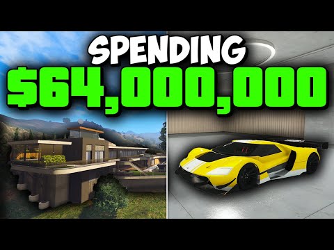 I Spent $64 Million On the NEW Mansions DLC in GTA Online | GTA Online A Safehouse in the Hills DLC