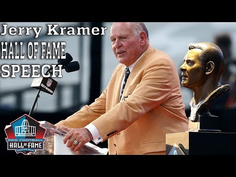Jerry Kramer FULL Hall of Fame Speech | 2018 Pro Football Hall of Fame | NFL