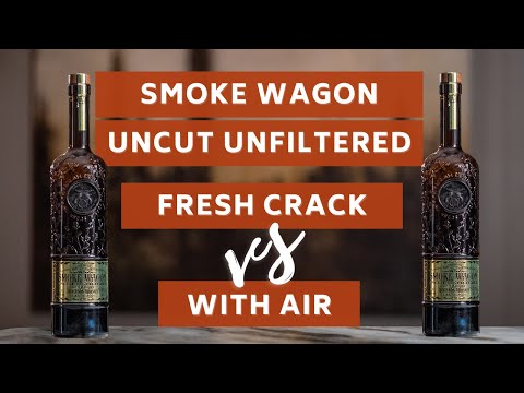 Does Air ACTUALLY Change Whiskey!? | Smoke Wagon Uncut Unfiltered BLIND REVIEW & WILD REACTIONS