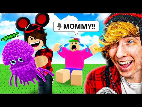 REACTING to KIDS CRYING in Steal a Brainrot... (Roblox)