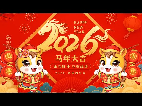 Happy New Year 2026【新年老歌】100首传统新年歌曲 🧨🧨🧨Chinese New Year Songs 2026