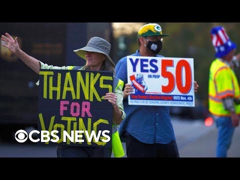 Early California exit polls show majority of voters feel angry or dissatisfied about state of U.S.