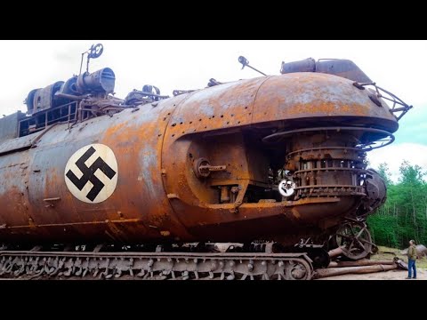 20 Strangest Abandoned Nazi Germany Vehicles Ever Found