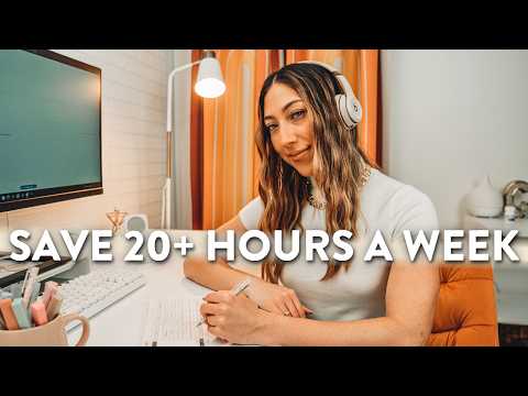 How I Save 20+ Hours of Work Every Week