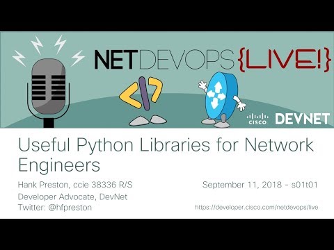Useful Python Libraries for Network Engineers