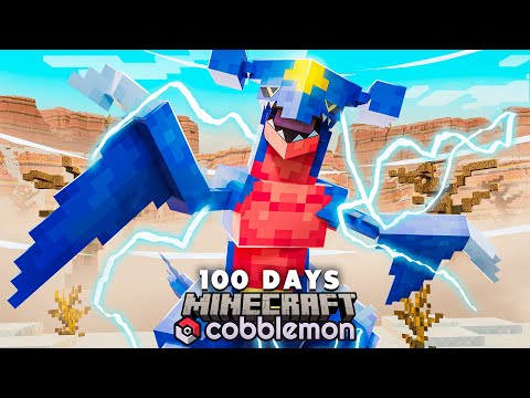 I Spent 100 Days in DRAGON-ONLY Pokémon Minecraft VS. my Rival! (Duos Cobblemon)