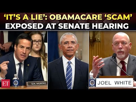 ‘Stop using it for votes!’: Sen. Moreno ‘exposes’ Obamacare ‘lies’ in explosive hearing