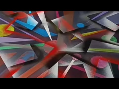 Acrylic Geometric Painting # 51