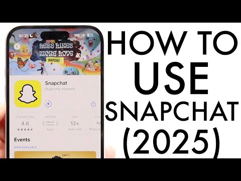 How To Use Snapchat! (Complete Beginners Guide) (2025)