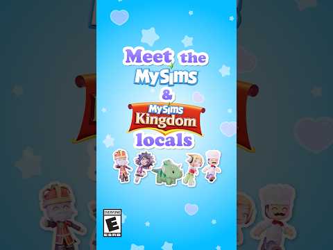 Meet the locals of #MySims & #MySimsKingdom! 👑💚 Available Now on Apple Arcade ✨