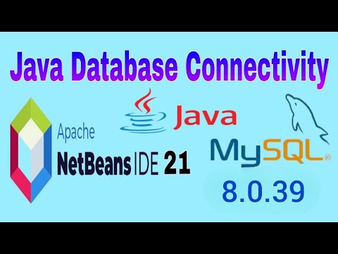 How to connect MySql Database 8.0.39 & Java NetBeans IDE 22 Using Connector-j Driver || JDBC in java
