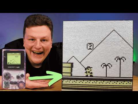 I "Printed" a Gameboy Game 🤯
