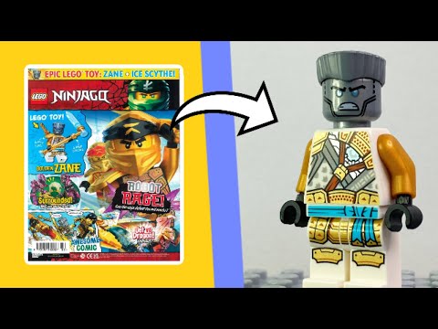 Inside a LEGO Ninjago Magazine…