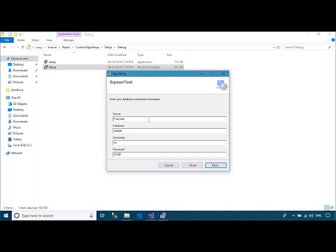 How to Create Wizard Setup.exe in Visual Studio 2017 | FoxLearn
