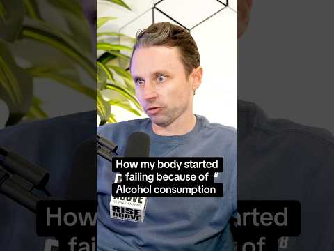 Alcohol was K!LING him 😮 #alcoholaddiction