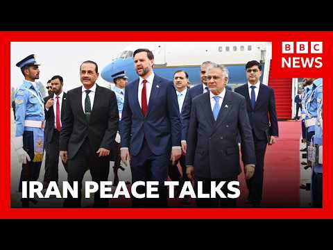 US negotiators arrive in Pakistan ahead of peace talks with Iran | BBC News