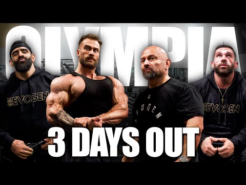 CBum, Hadi Choopan, & Derek Lunsford | OLYMPIA PREP 3 Days Out