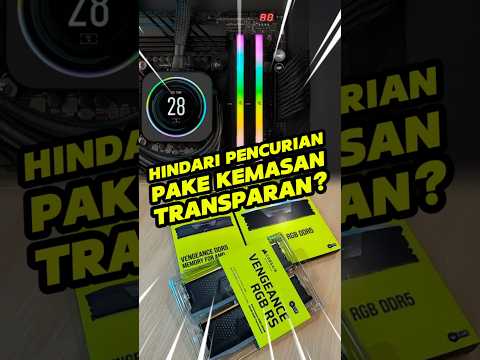 Hindari Pencurian RAM dengan Kemasan Transparan!