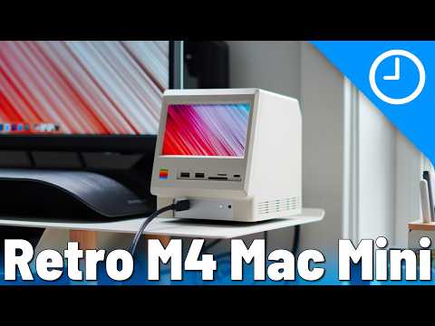 This Retro Dock Transforms the Mac mini Into a Classic Mac