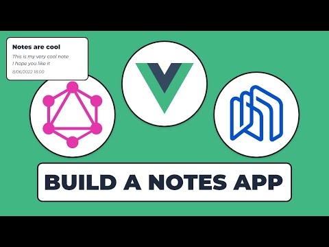 Build a NOTES APP with Vue JS and Nhost using GraphQL & Tailwind CSS