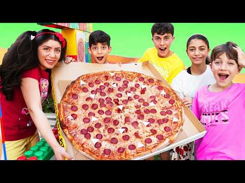 Jason and Alex Order The Largest Pizza with Friends