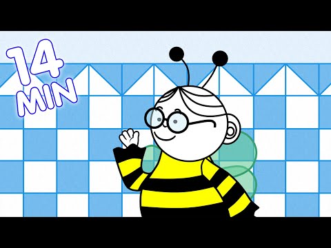 Bobiţă şi Buburuză - O zi la grădiniţă, Mămăruţa Galbenă, Turnul lui Biluţă ▶ 3 episoade | 14 minute