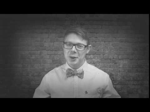 Tying a Bow Tie Funny Outtake - Silent Film Style