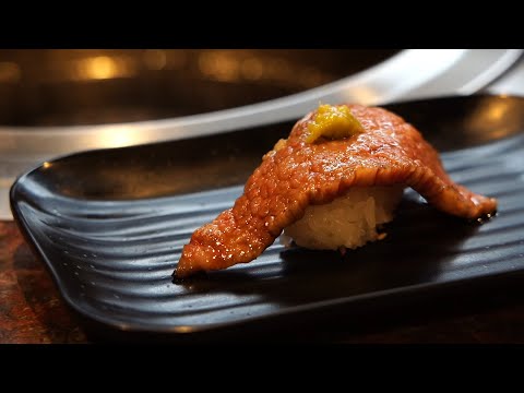 【WAGYU】和牛 リブキャップ 肉寿司 RibCap Wagyu-Sushi