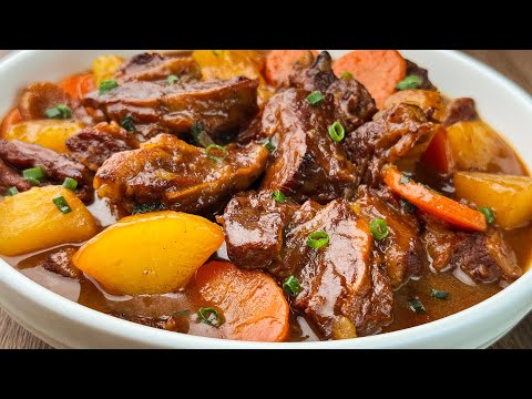 Braised Beef with Potatoes | Easy, Tender & So Flavorful Stew!