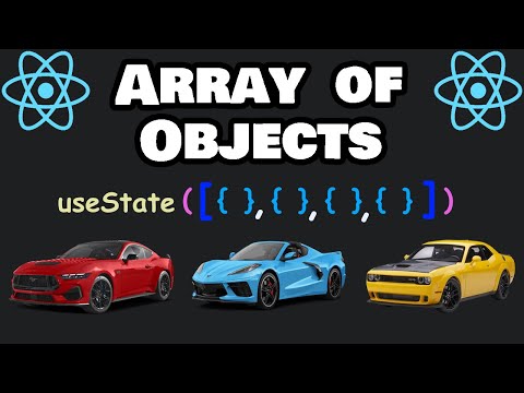 React JS update ARRAY of OBJECTS in state 🚘