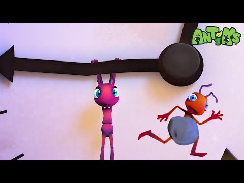 הוצאת זמן 🕛 קריקטורות בעברית לילדים | קריקטורות מצחיקות | @AntiksOfficial - אנטיקס בעברית