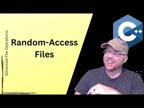C++ Tutorial:  File Random Access  // How to fast forward and rewind through your files!