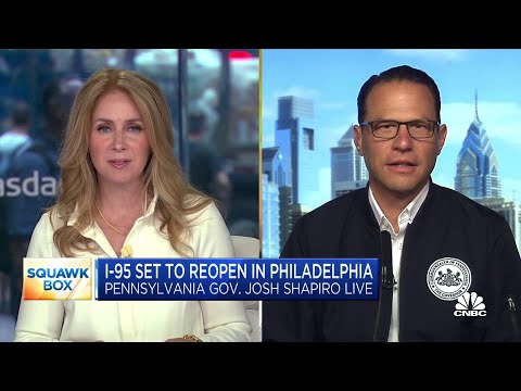 Pennsylvaina Gov. Josh Shapiro on I-95 reopening: Everybody came together