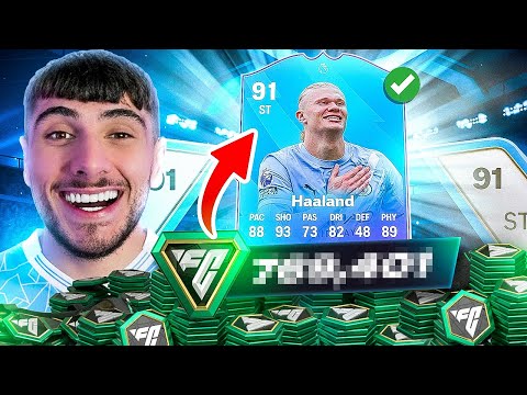 How Many FC Points For 91 POTM Haaland?