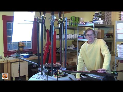 Heavy Lift Carbon Fiber Drone