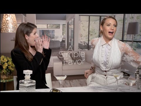 A SIMPLE FAVOR interviews - Blake Lively, Anna Kendrick, Henry Golding, Paul Feig