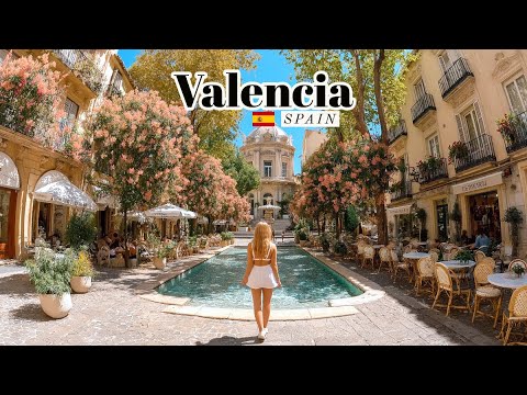 Valencia, Spain 🇪🇸 - Summer Walk - 4K-HDR Walking Tour (▶178min)