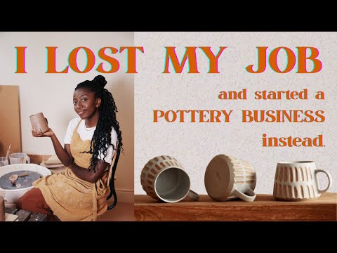 How I started a POTTERY BUSINESS after losing my job | 5 years later